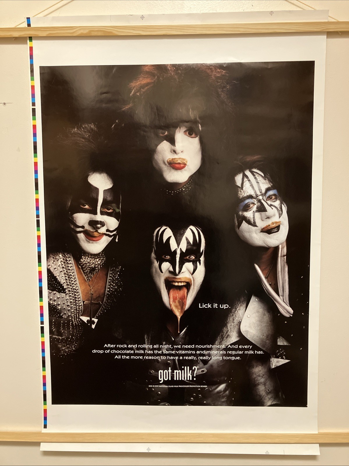 KISS — uncut printer’s proof, 25×36 (photo 1)