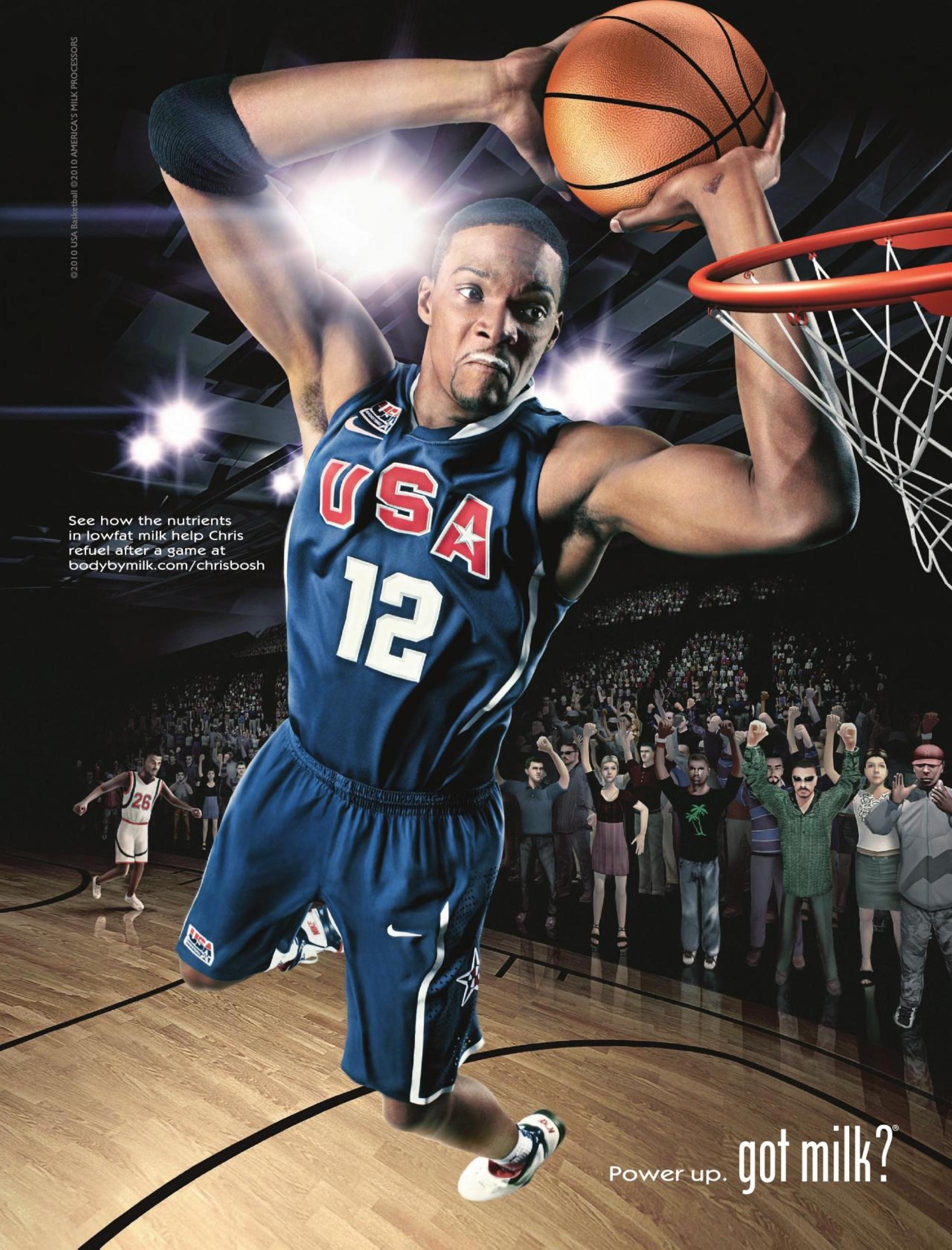 Chris Bosh — Variant printing — Boys' Life, November 2010