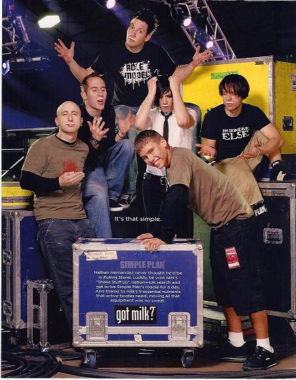 Nathan Hernandez & Simple Plan — the collector historical scan