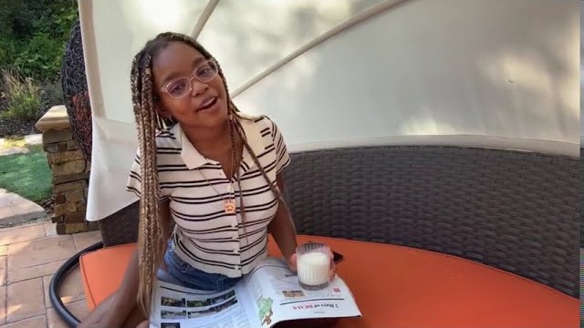 Still from “Marsai Martin | got milk?” (August 31, 2020)