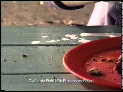 Frame from the commercial