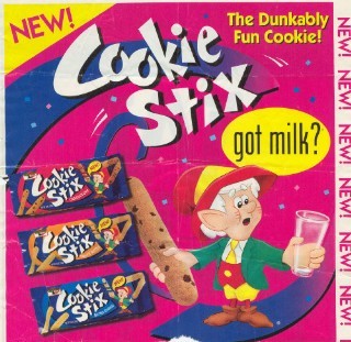 Keebler Cookie Stix “The Dunkably Fun Cookie!” (coupon/supplement ad)