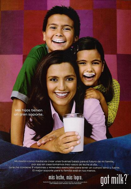 Beatriz De Alba - La Mama Got Milk photo contest winner
