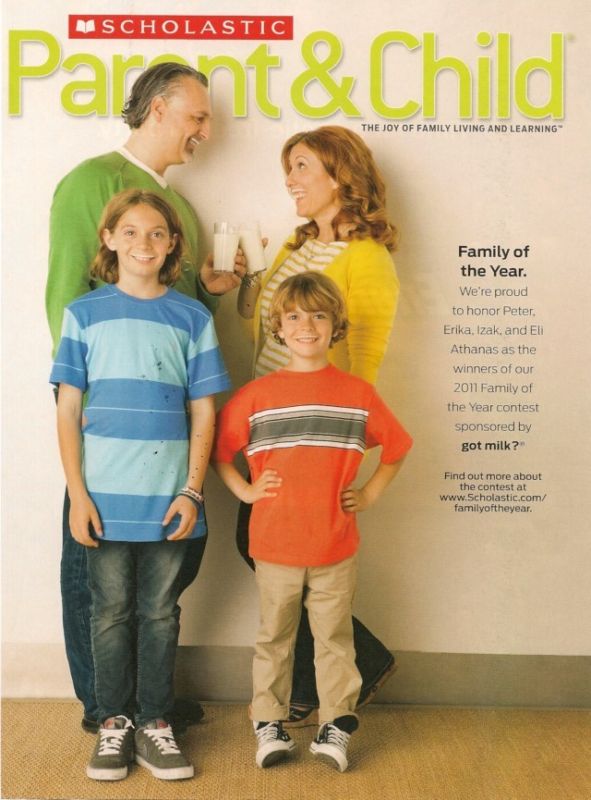 Athanas Family - Scholastic Parent & Child Family of the Year