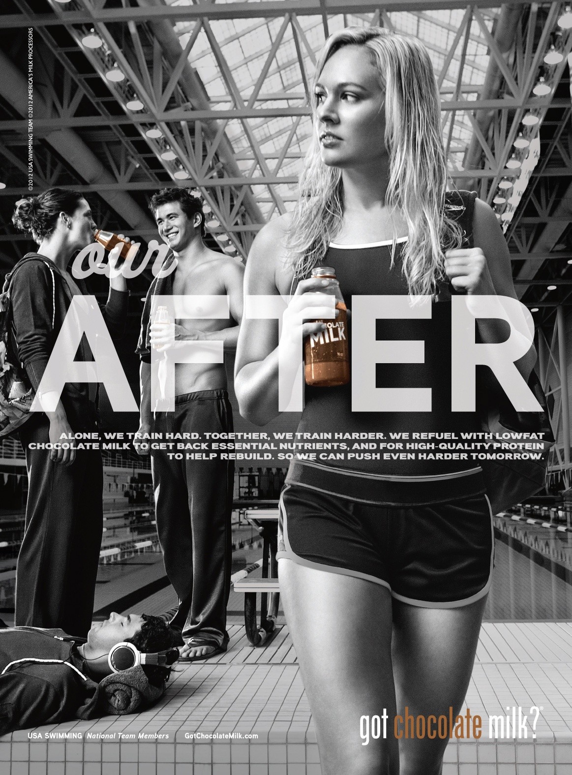 USA Swimming — got chocolate milk? ‘our After’