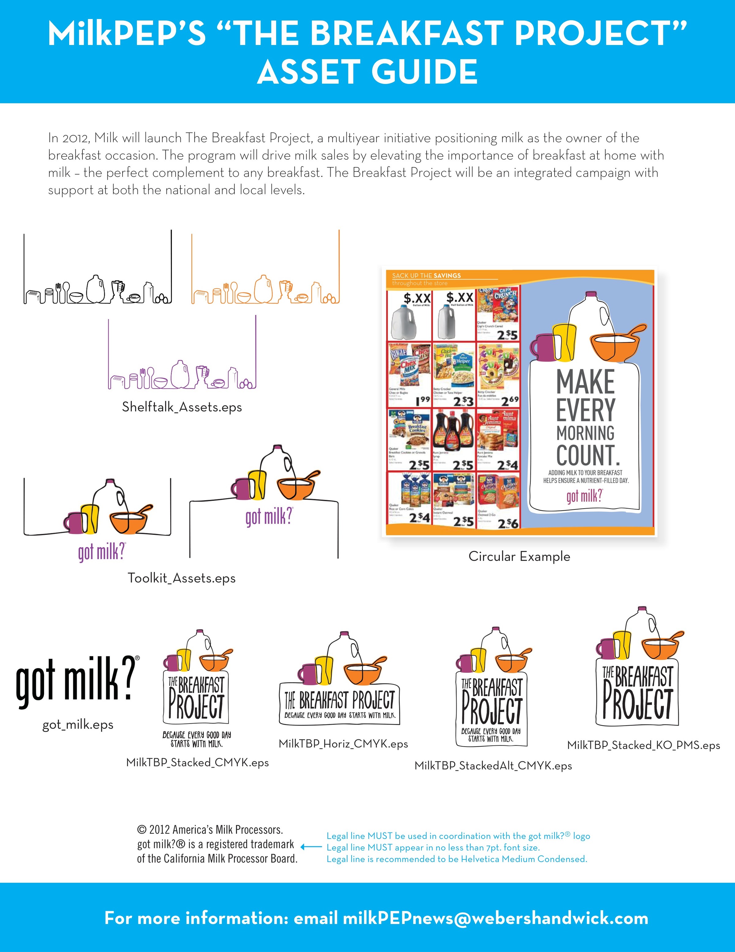 The Breakfast Project asset guide