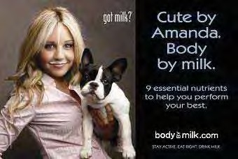 Body by Milk school posters, 2007 (USDA report)