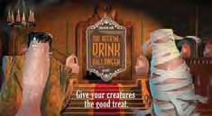Official Drink of Halloween Chocolate Milk Banner