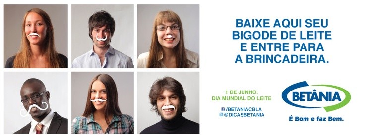 Betânia — “Baixe aqui seu bigode de leite” (Brazil)