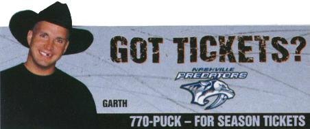 Got Tickets? (Nashville Predators hockey tickets; billboards)
