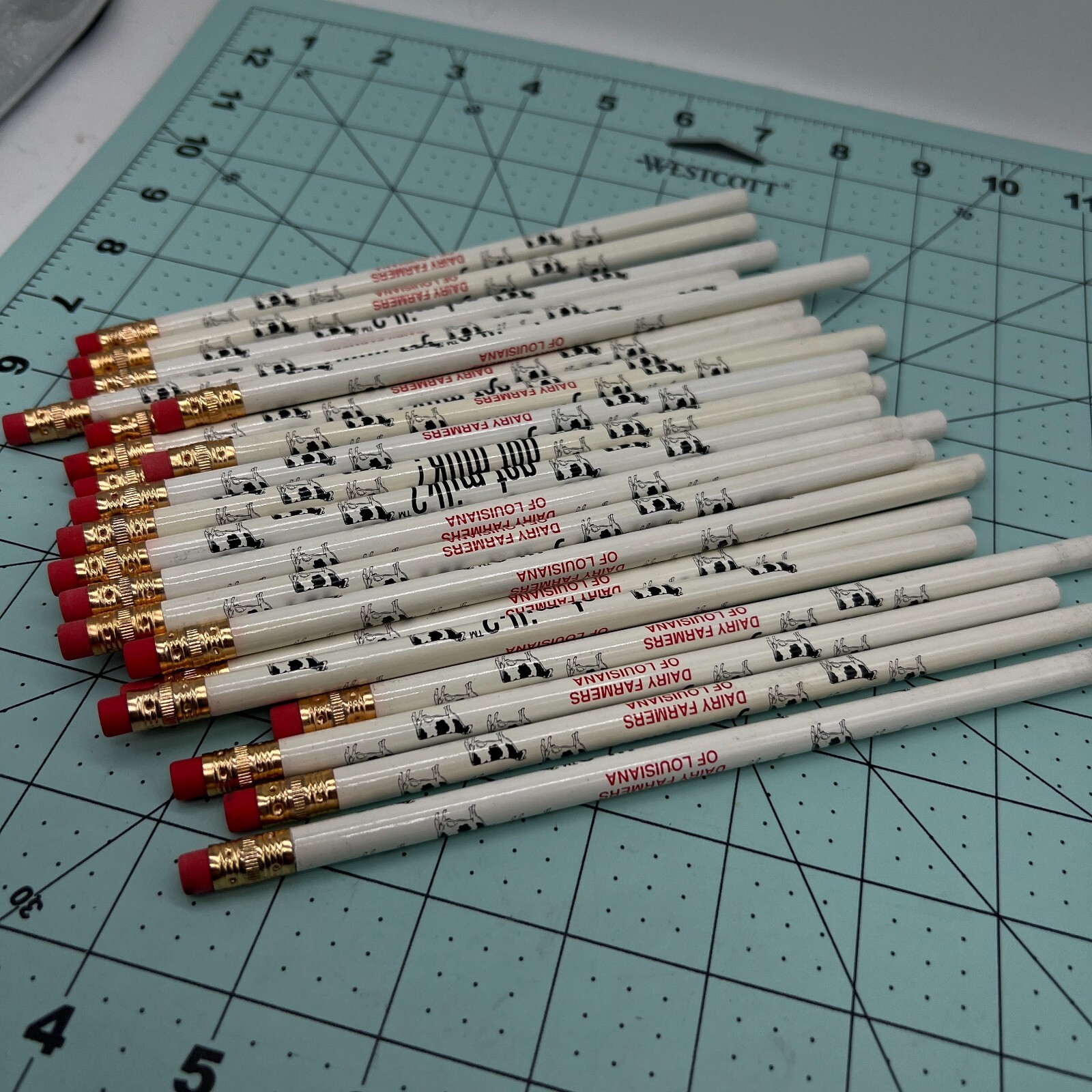 Dairy Farmers of Louisiana got milk? pencils