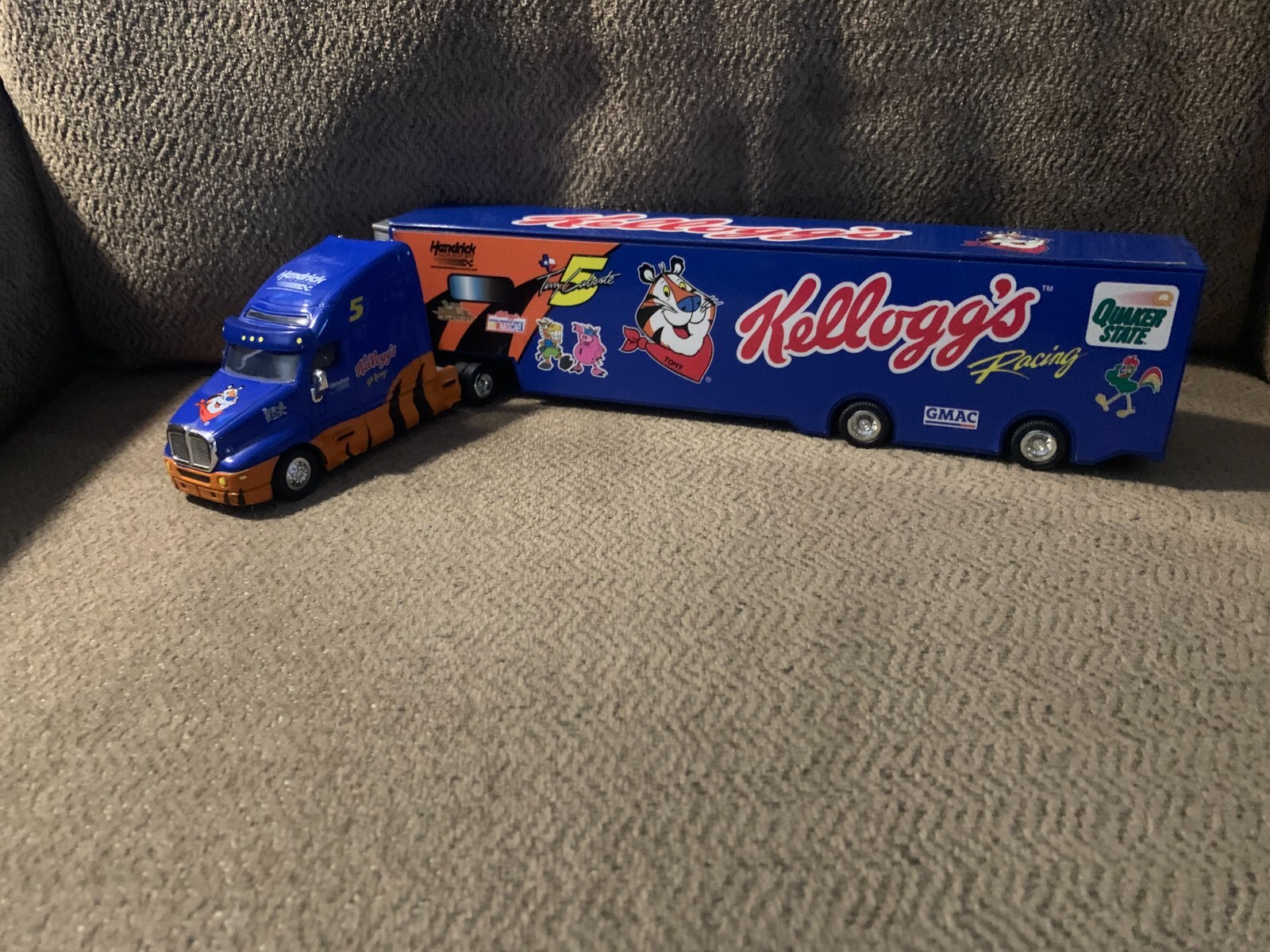 Kellogg's Racing got milk? #5 NASCAR Hauler/Transporter Semi (large toy)